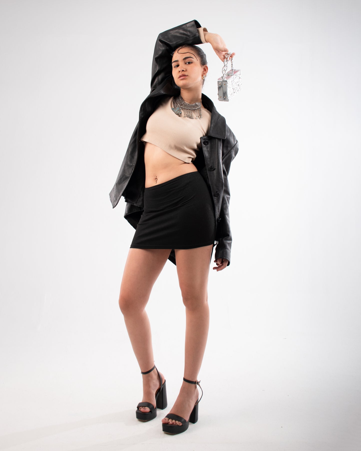Basic Crop Top “Beige”