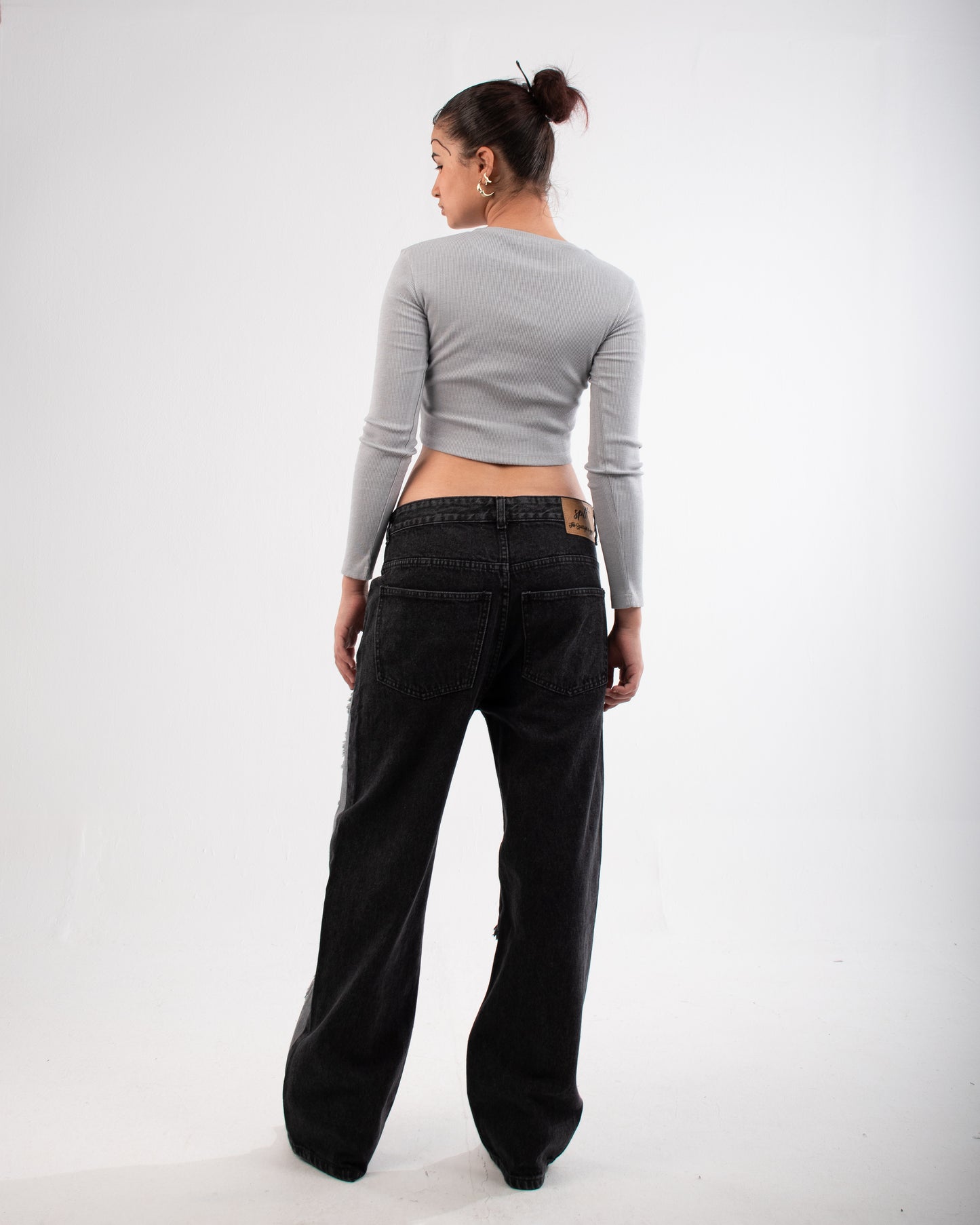 Basic Crop Top “Grey”