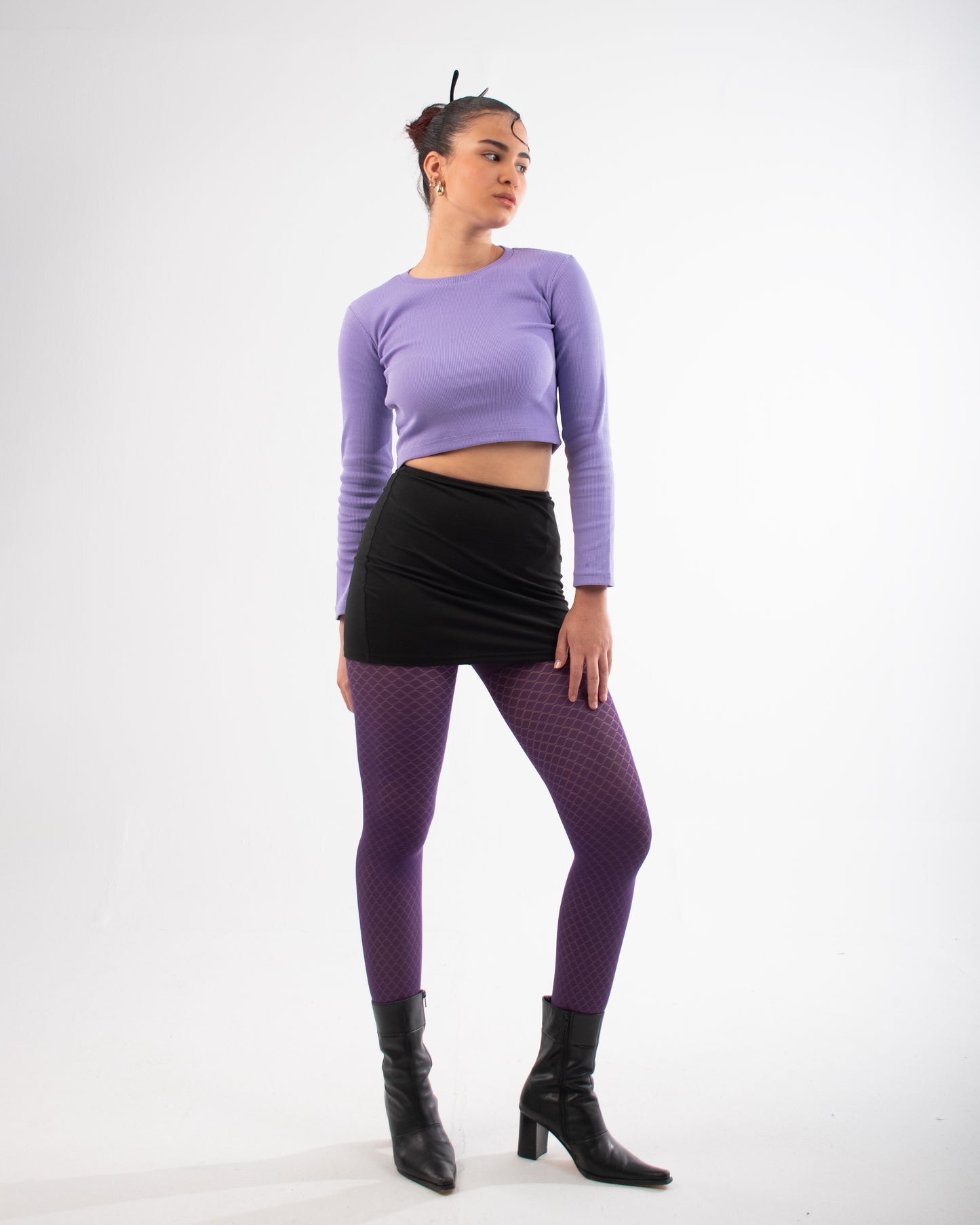 Basic Crop Top “Purple”