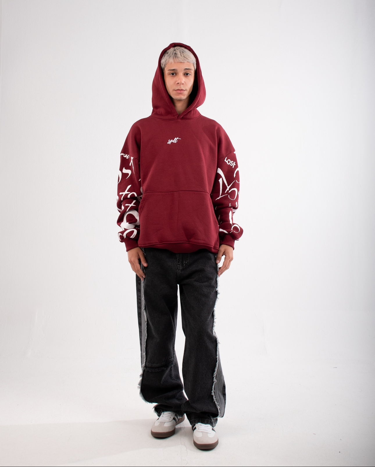 LOST Hoodie “Maroon”