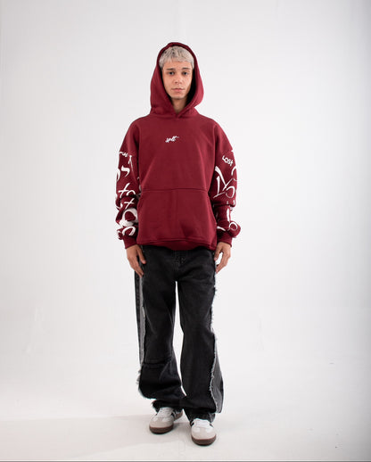 LOST Hoodie “Maroon”