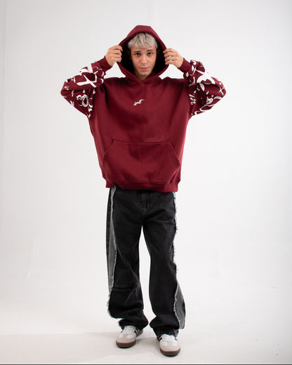 LOST Hoodie “Maroon”