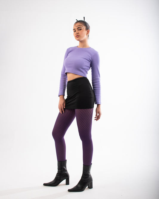 Basic Crop Top “Purple”